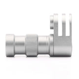 Universal Bike Wheel Mount for Gopro and Other Action Cameras - Adjustable - Top-Down View