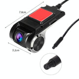 Night Vision Wifi F1 Car Driving Recorder - Hidden Hd - Top-Down View