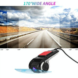 Night Vision Wifi F1 Car Driving Recorder - Hidden Hd - Rear View