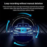 Night Vision Wifi F1 Car Driving Recorder - Hidden Hd - Close-Up Angle