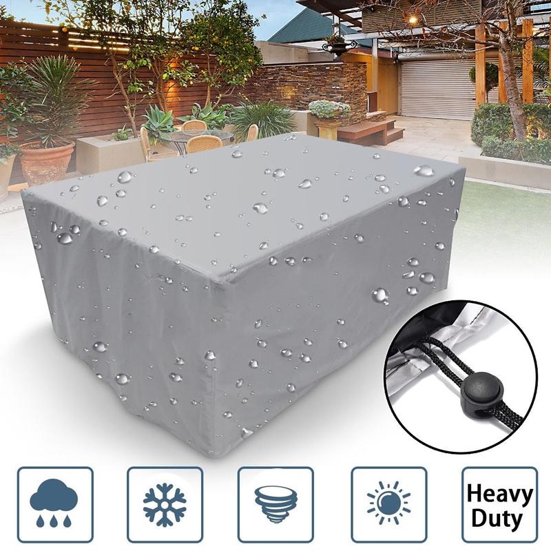 Waterproof Outdoor Table and Chair Cover - 270x180x89cm