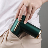 Electric Shock Muscle Massage Gun - Mini Grey Pocket - Rear View