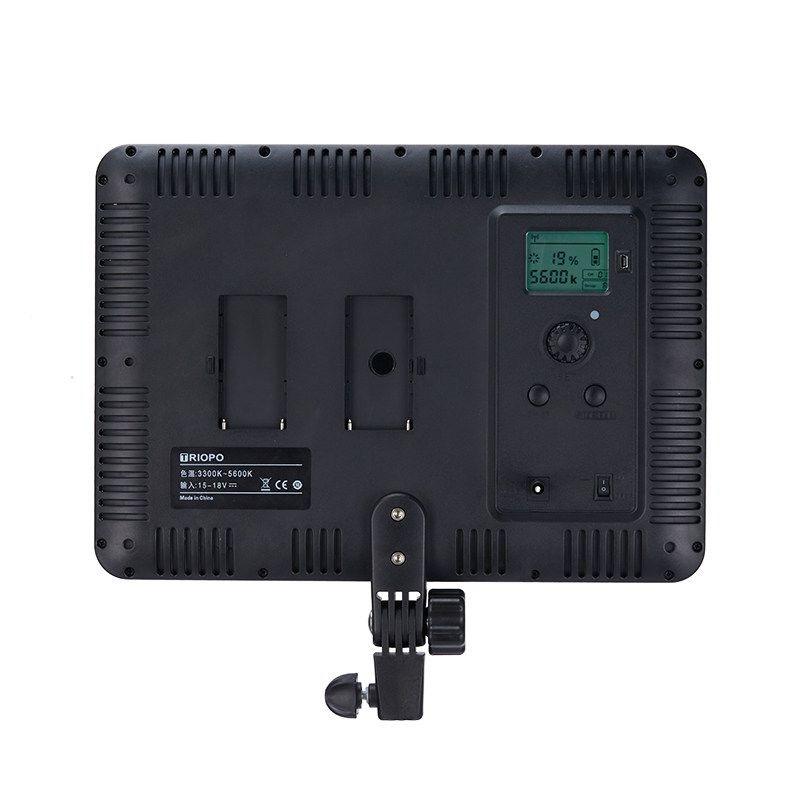 600 Led Flat Fill Light with Remote & Display - Ttv-600