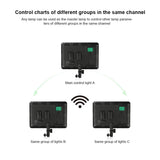 600 Led Flat Fill Light with Remote & Display - Ttv-600 - Extra Image