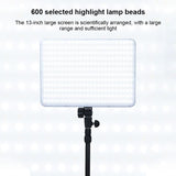 600 Led Flat Fill Light with Remote & Display - Ttv-600 - Extra Image