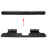 Wall-mounted Metal Bracket for Samsung Hw-q990b Speaker - Front View