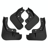 For Byd Atto 03 Yuan Plus 2022 4Pcs / Set Car Auto Soft Plastic Splash Flaps Fender Guard