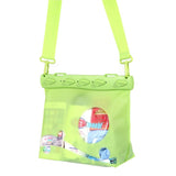 Large One Shoulder Crossbody Diving Bag Waterproof & Versatile Green - Front View
