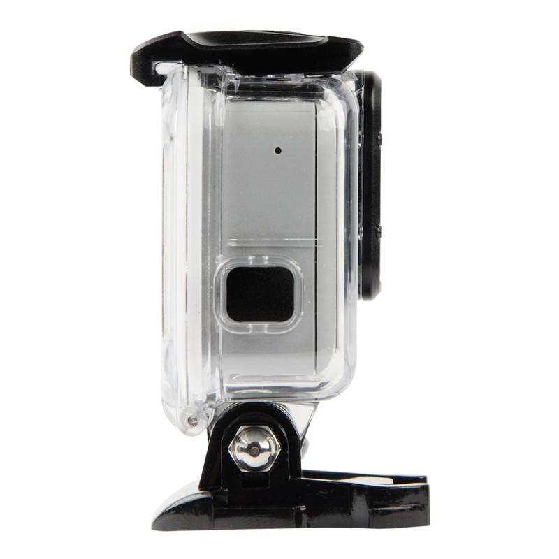 Waterproof Touch Back Cover for Gopro Hero7 - White / Silver