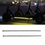 Xiaomi Mijia 1s Scooter with Colourful Marquee Light Strip - Front View