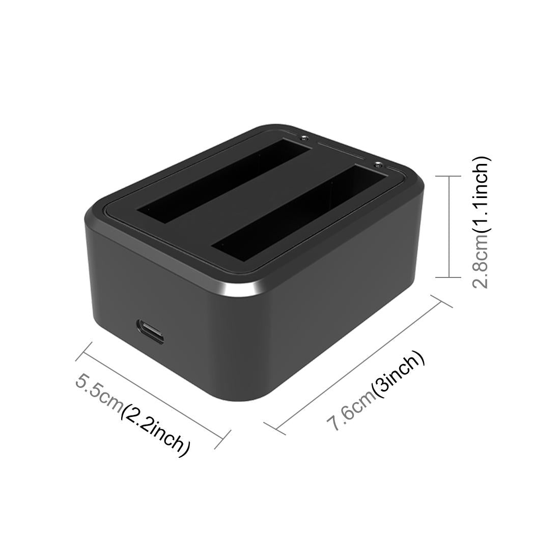 Insta360 X3 Dual Battery Charger with Indicator Light
