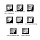 Smart Wifi Security Camera - Hd Waterproof Ip66 For Indoor / Outdoor Surveillance - Extra Image