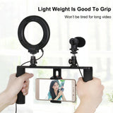 4-In-1 Vlogging Kit With 4.7 Ring Light Mic Tripod & Stabilizer - Extra Image