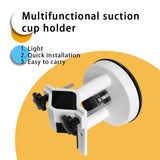 Massage Gun Mount With Suction Cup Bracket - Side View