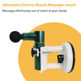 Massage Gun Mount With Suction Cup Bracket - Rear View