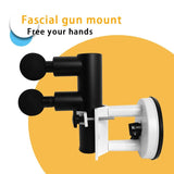 Massage Gun Mount With Suction Cup Bracket - Close-Up Angle