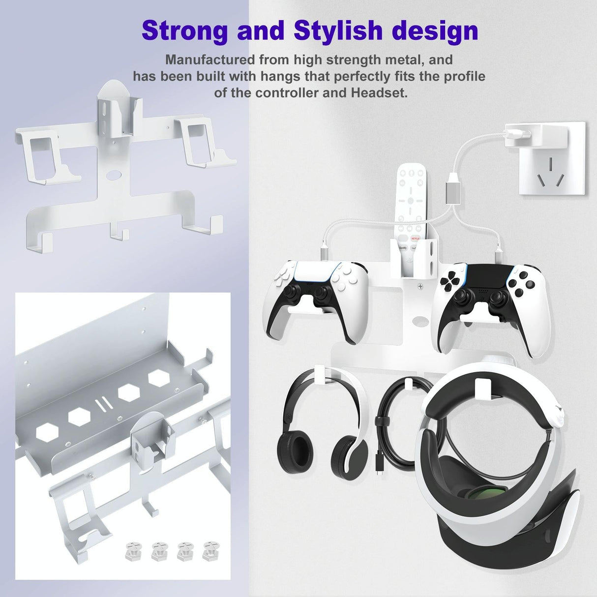 Jys Helmet Headset Storage Rack for Ps5 / Ps Vr2 Series