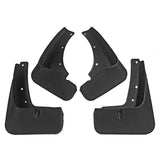 For Mitsubishi Outlander 2013-2014 4Pcs / Set Car Auto Soft Plastic Splash Flaps Fender Guard - Front View