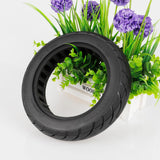 Solid 10x2.125 Inch Tyre for Ninebot Segway Electric Scooter - Close-Up Angle
