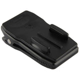 360 Degree Quick Release Backpack Hat Clip for Action Cameras - Top-Down View