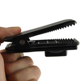 360 Degree Quick Release Backpack Hat Clip for Action Cameras - Close-Up Angle