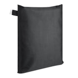 Waterproof 210d Oxford Cloth Bbq Grill Cover - Anti-uv Dust-proof Foldable - Fits Gas Charcoal Electric - 190x71x117cm - Black - Rear View