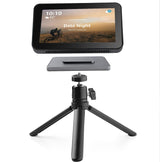 Echo Show 8 Smart Speaker with 360 Degree Rotating Holder Set - Front View