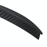 2 Pcs 45Cm Car Stickers Rubber Large Round Arc Strips Universal Fender Flares Wheel Eyebrow Decal Sticker Eyebrow Car-Covers Black Striped Round Arc Strips - 54Cm - 45-Degree Angle