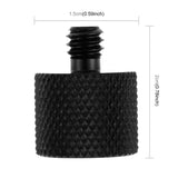 3 / 8 Female to 1 / 4 Male Thread Adapter - Screw - Top-Down View