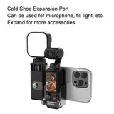 Extended Phone Holder for Dji Pocket 3 - Protection Bezel - Close-Up Angle