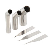 Phone Rework Air Gun Nozzle for Microscope Welding Repair with Flying Wire Tool - Front View