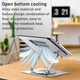 Lenovo Laptop Cooling Stand - Rotating Design - Rear View