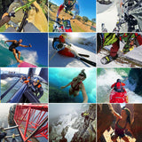 Action Camera Vertical j Hook Buckle Mount - Low Angle
