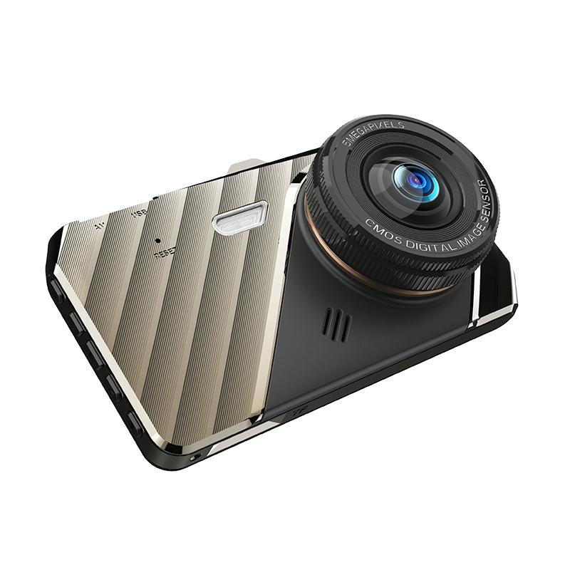 4 Hd 1080p Dual-lens Car Recorder with Night Vision