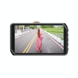 4 Hd 1080p Dual-lens Car Recorder with Night Vision - Top-Down View