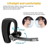 Business & Car use Bluetooth Earphone - Wireless - Rear View