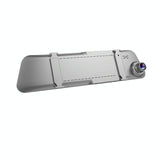5.18 Full Hd Touch Screen Dual-lens Rearview Mirror Dvr Camera - 45-Degree Angle