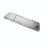 5.18 Full Hd Touch Screen Dual-lens Rearview Mirror Dvr Camera - Rear View