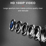 Wireless Hd Camera With Night Vision & Motion Detection - Ideal For Sports & Home Use - 45-Degree Angle