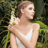 925 Sterling Silver Flower Fairy Dangle Pendant For Diy Bracelets & Necklaces - Low Angle