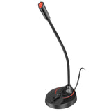 Flexible Usb Computer Microphone - 360 Degree Bendable - 2.2M - Side View