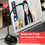 Flexible Usb Computer Microphone - 360 Degree Bendable - 2.2M - Rear View