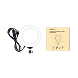 16cm Usb Led Ring Light with Tripod and 3 Modes - Black - Extra Image