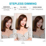 16cm Usb Led Ring Light with Tripod and 3 Modes - Black - Extra Image