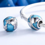 925 Sterling Silver Beaded Bracelet Accessories - Rear View