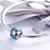 925 Sterling Silver Beaded Bracelet Accessories - Close-Up Angle
