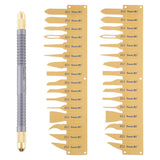 Multifunctional Cpu Ic Glue Remover Knife for Bga Chip Cleaning - Front View