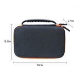 Portable 3ds Game Console Bag with Card Slot - Top-Down View