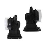 60W Dc 12 - 24V 400Lm Car 200M Wireless Remote Control 360 Degree Adjustable Led Search High Bay Lights / Spotlights - 45-Degree Angle