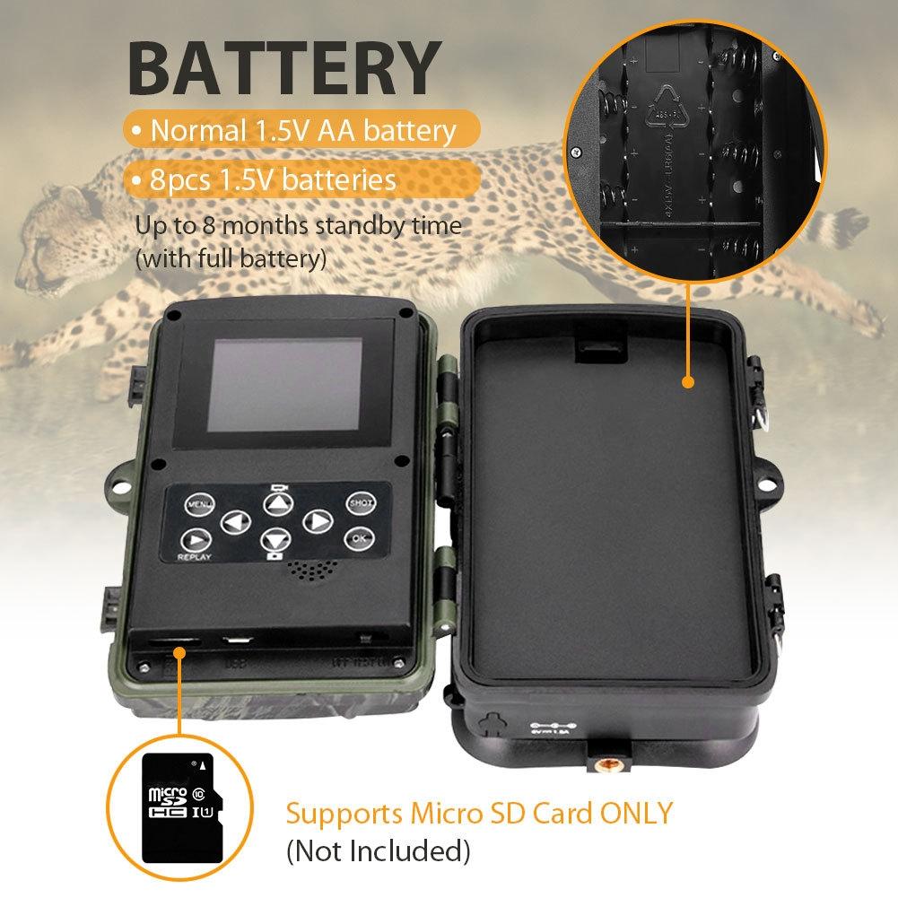 Outdoor Infrared Night Vision Camera with Tracking - 2.7k